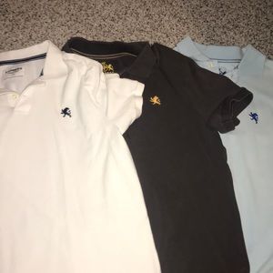 3 men’s express polos